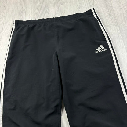 VINTAGE Y2K ADIDAS BAGGY TRACKSUIT BOTTOMS BLACK