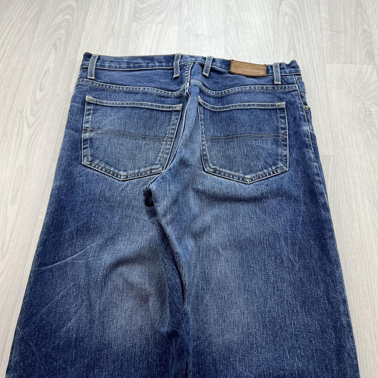 VINTAGE Y2K TOMMY HILFIGER STRAIGHT LEG JEANS BLUE