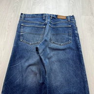 VINTAGE Y2K TOMMY HILFIGER STRAIGHT LEG JEANS BLUE
