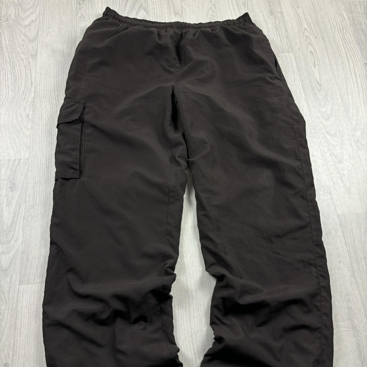 VINTAGE Y2K KAPPA BAGGY TRACKSUIT BOTTOMS BROWN