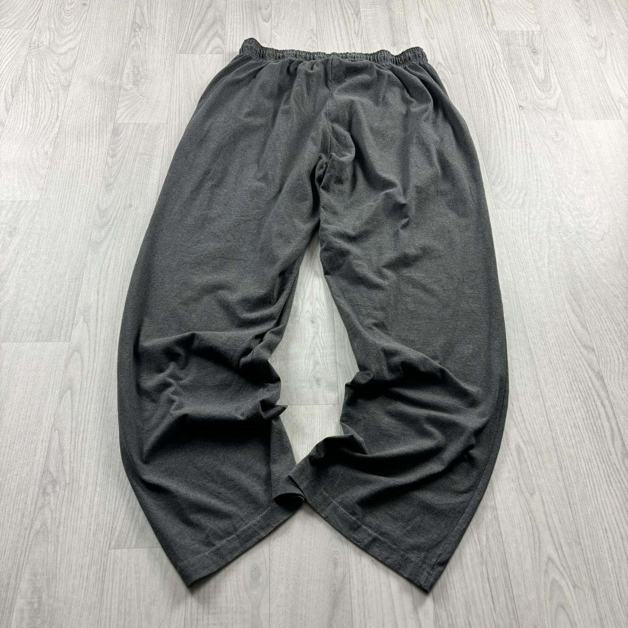 VINTAGE CHAMPION LIGHTWEIGHT BAGGY COTTON SWEATPANTS GREY