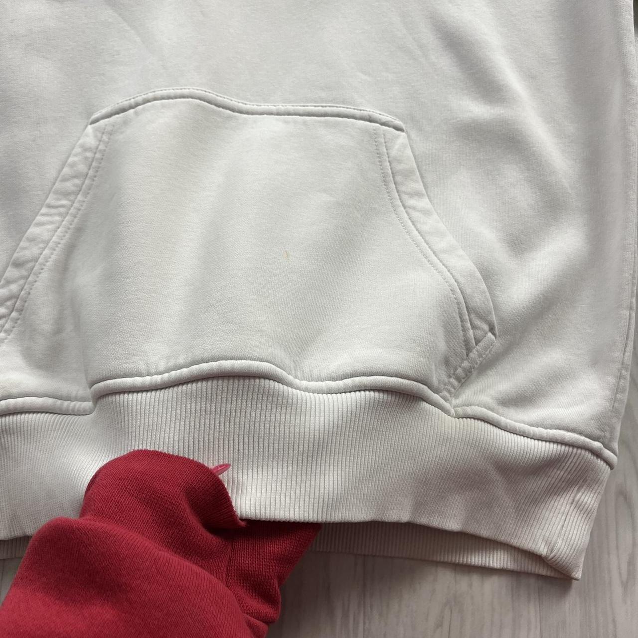VINTAGE Y2K QUIKSILVER GRAPHIC HOODIE WHITE