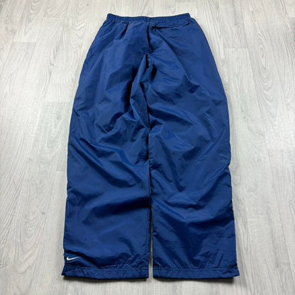 VINTAGE Y2K NIKE BAGGY TRACKSUIT BOTTOMS BLUE