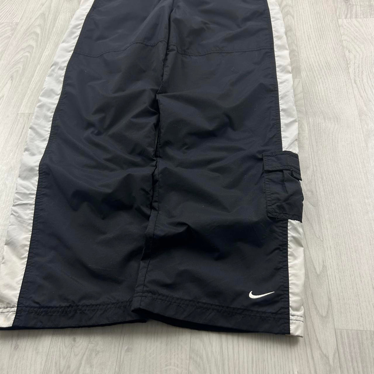 VINTAGE Y2K NIKE BAGGY TRACKSUIT BOTTOMS BLACK