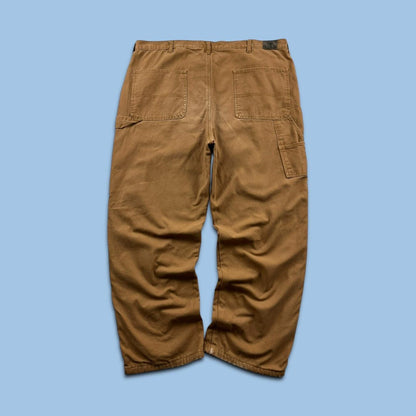 VINTAGE REDHEAD BAGGY CARPENTER JEANS TAN