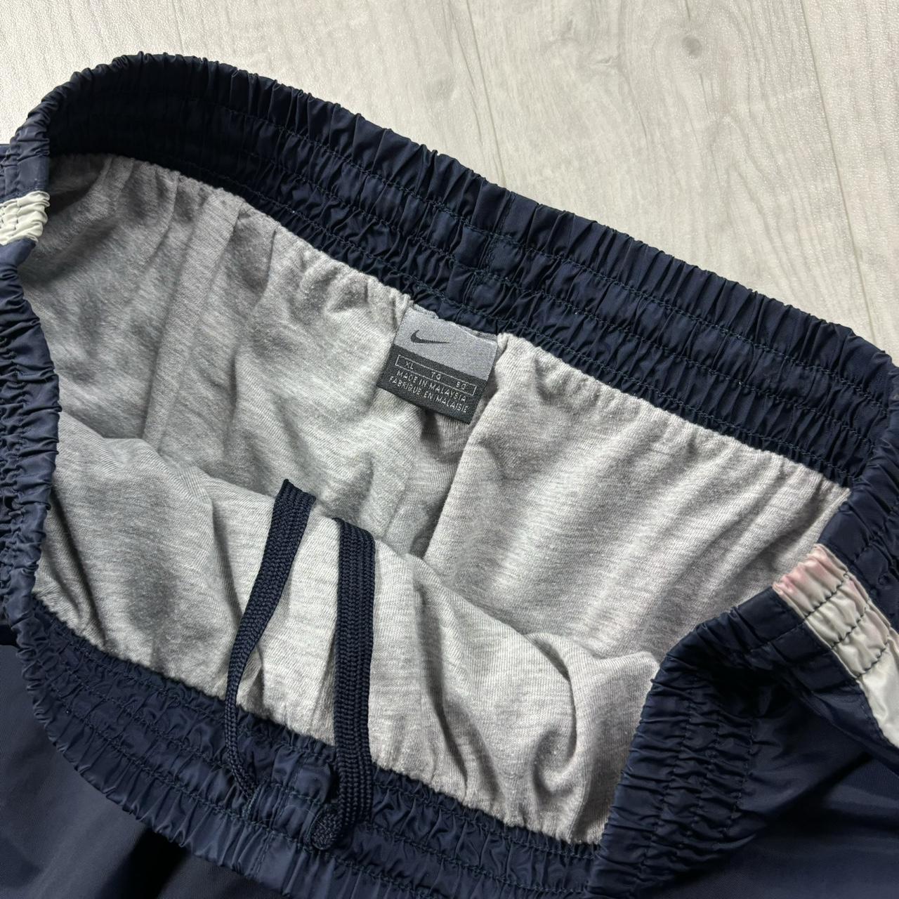 VINTAGE Y2K NIKE BAGGY CARGO TRACKSUIT BOTTOMS NAVY