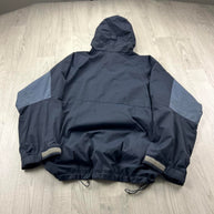 VINTAGE Y2K HELLY HANSEN TECHNICAL UTILITY SKI JACKET NAVY BLUE