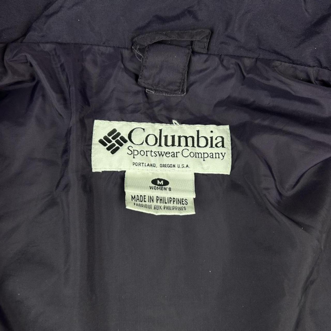 VINTAGE 00s COLUMBIA TECHNICAL HOODED UTILITY JACKET PURPLE KHAKI