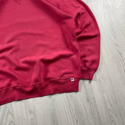 VINTAGE RUSSELL ATHLETIC BLANK SWEATSHIRT PINK (L)