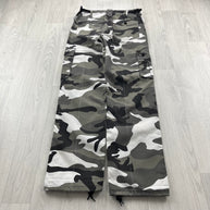VINTAGE UTILITY BAGGY CAMO CARGO PANTS
