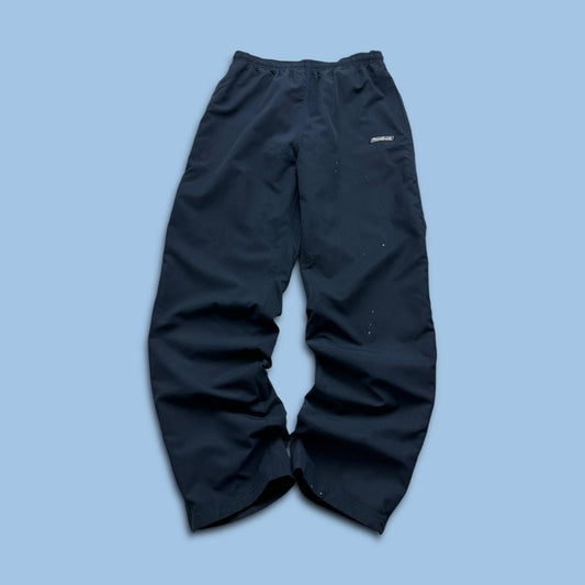 VINTAGE Y2K REEBOK BAGGY TRACKSUIT BOTTOMS NAVY