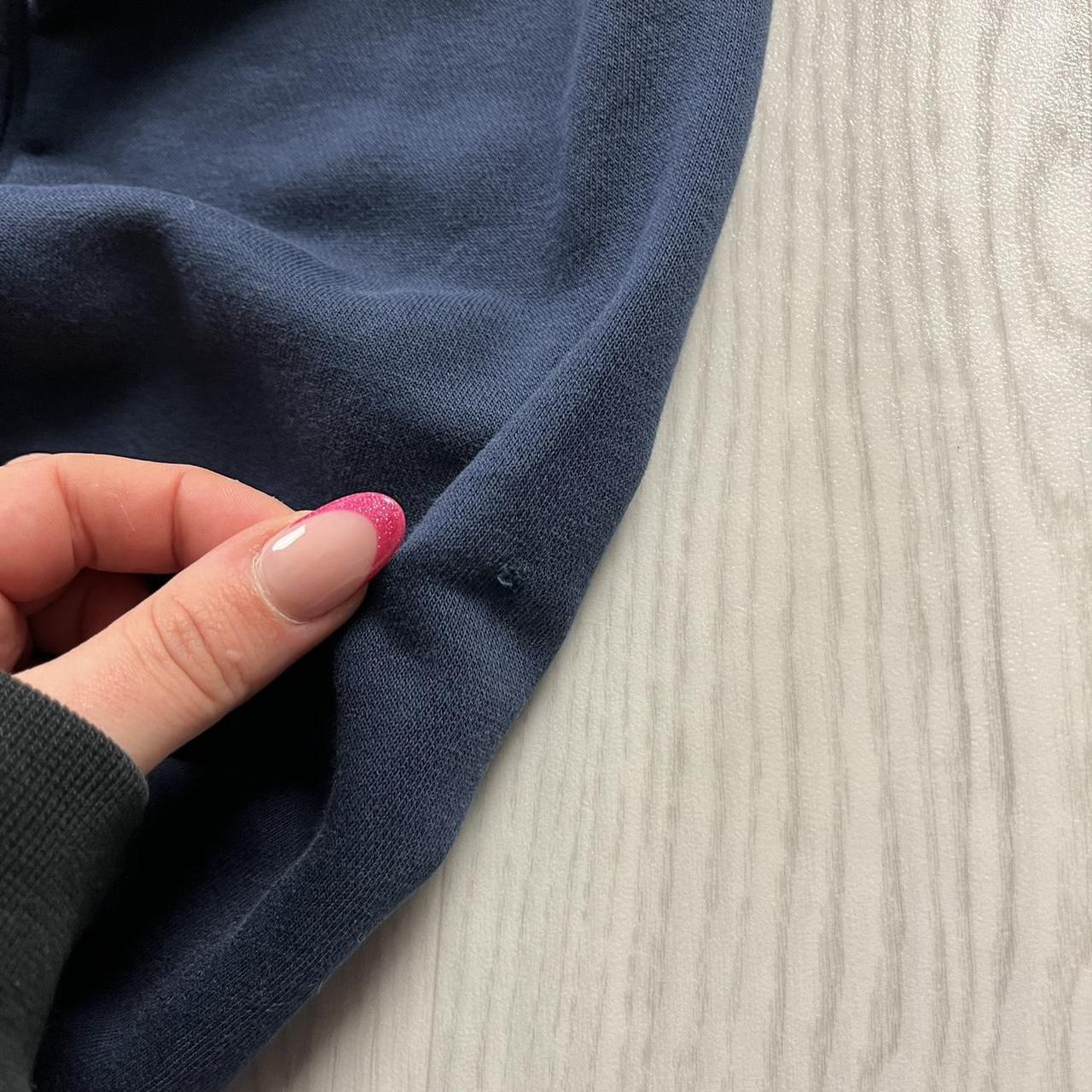 VINTAGE Y2K NIKE SPELL OUT HOODIE NAVY