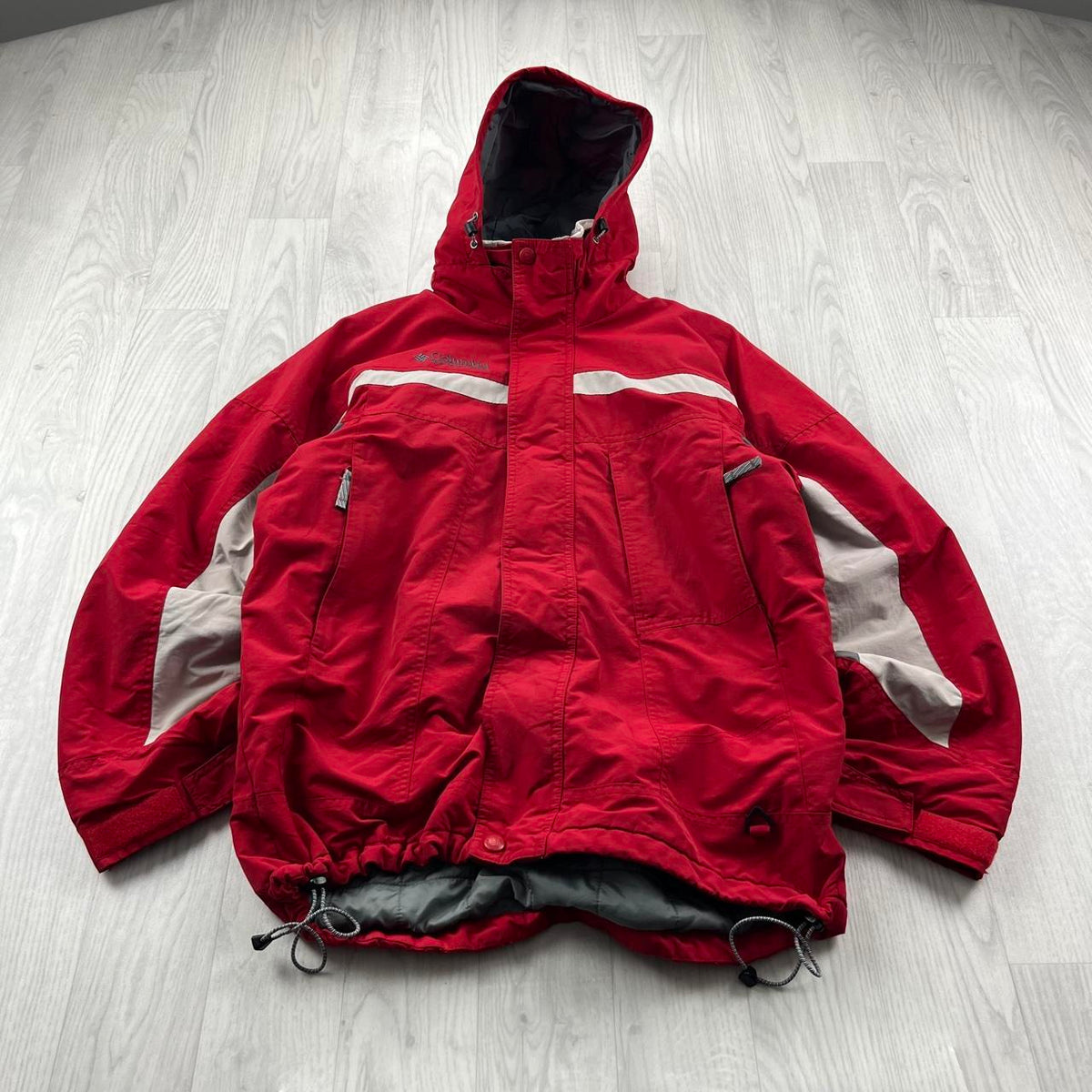 VINTAGE Y2K COLUMBIA TECHNICAL SKI JACKET RED