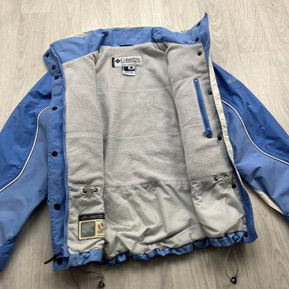 VINTAGE 00s COLUMBIA TECHNICAL UTILITY SKI JACKET BLUE