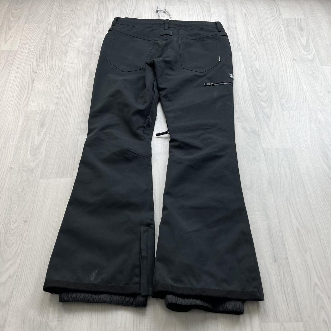 VINTAGE Y2K DC BAGGY SKI PANTS SALOPETTES BLACK