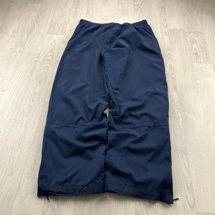 VINTAGE Y2K NIKE BAGGY TRACKSUIT BOTTOMS NAVY