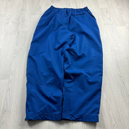 VINTAGE Y2K STARTER BAGGY TRACKSUIT BOTTOMS BLUE