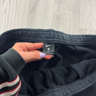 NIKE BAGGY COTTON SWEATPANTS BLACK
