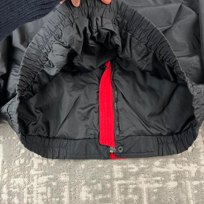 VINTAGE 00s COLUMBIA UTILITY BOMBER JACKET BLACK RED