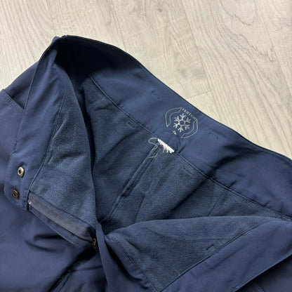 DECATHLON FLEECE LINEX SKI TROUSERS NAVY