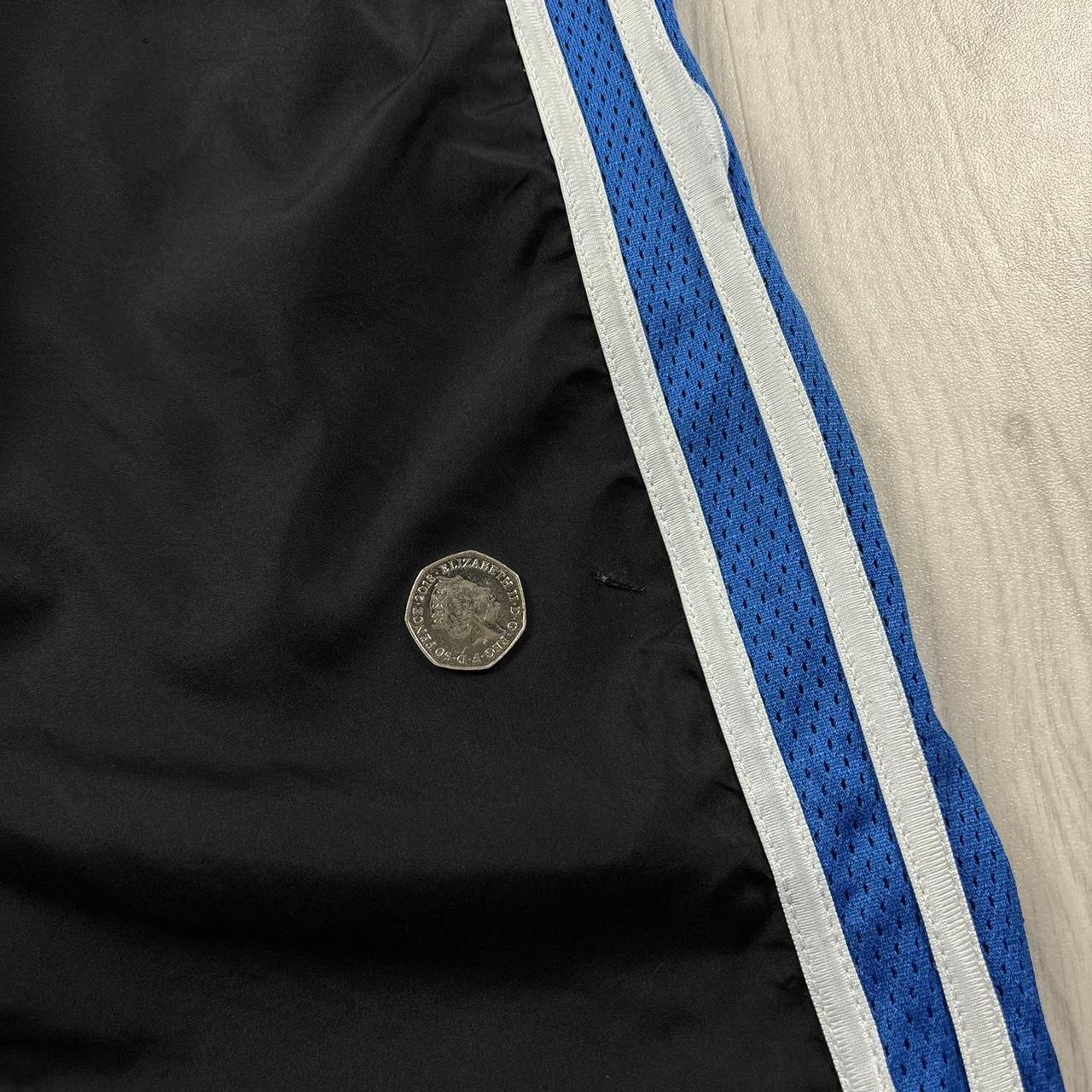 VINTAGE Y2K STARTER BAGGY TRACKSUIT BOTTOMS BLACK