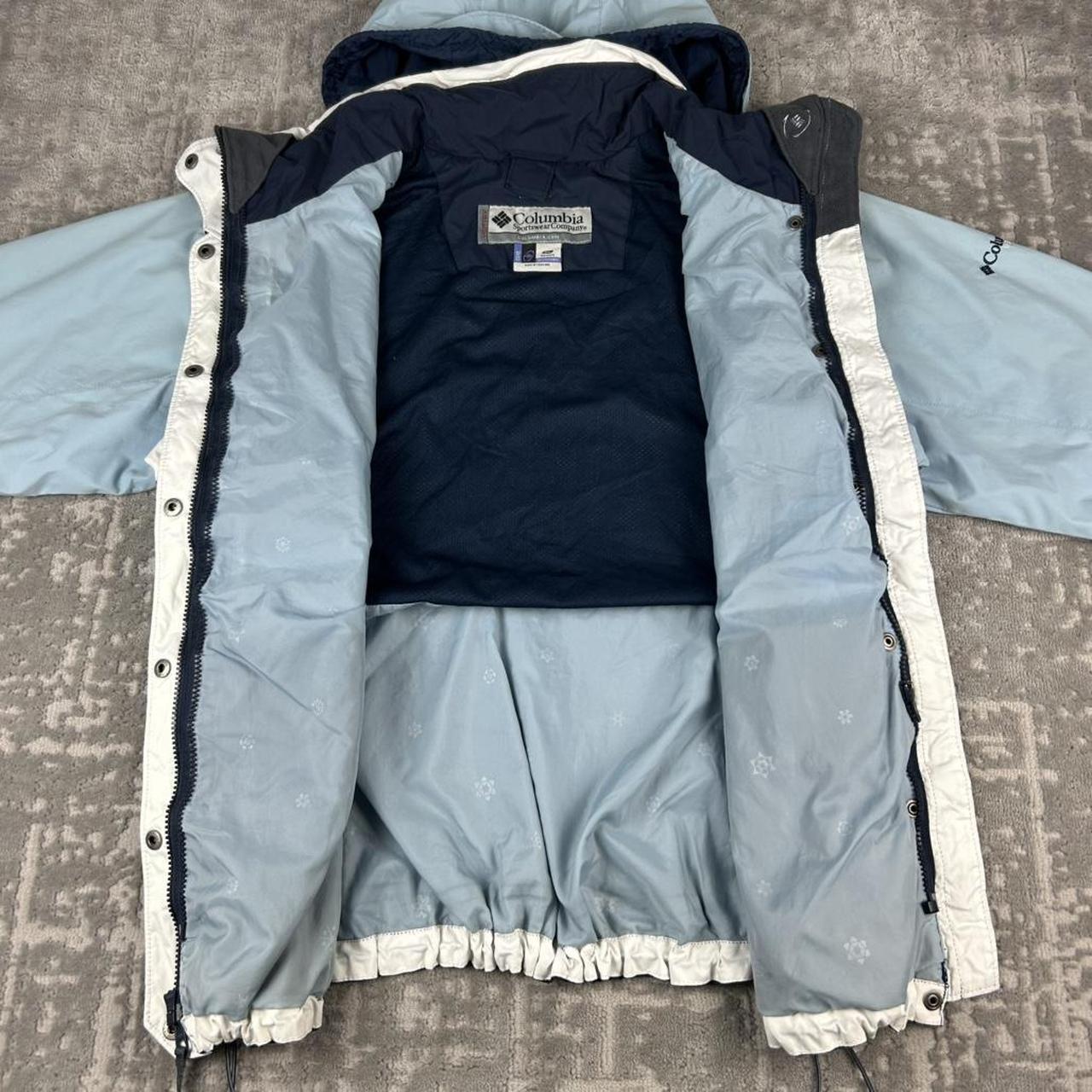 VINTAGE 00s COLUMBIA VERTEX TECHNICAL UTILITY JACKET NAVY BLUE