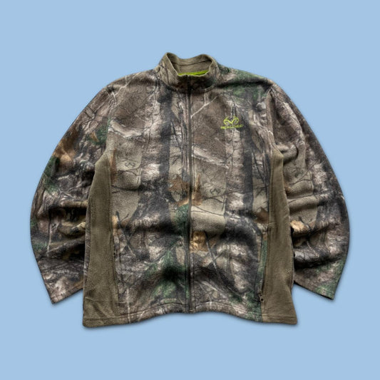 VINTAGE REALTREE ZIP UP FLEECE CAMO