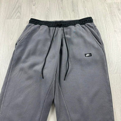 VINTAGE NIKE STRAIGHT LEG COTTON SWEATPANTS GREY