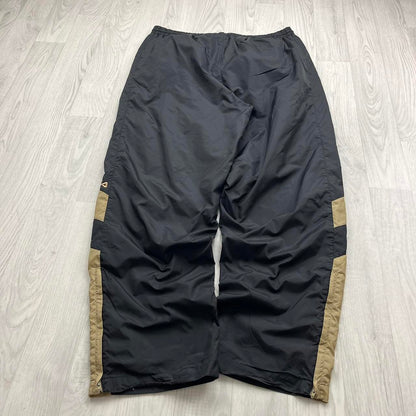 VINTAGE Y2K FILA BAGGY TRACKSUIT BOTTOMS BLACK