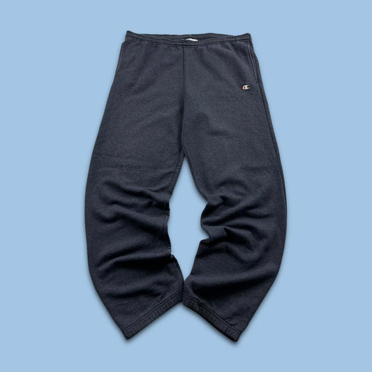 VINTAGE 00s CHAMPION BAGGY COTTON SWEATPANTS NAVY