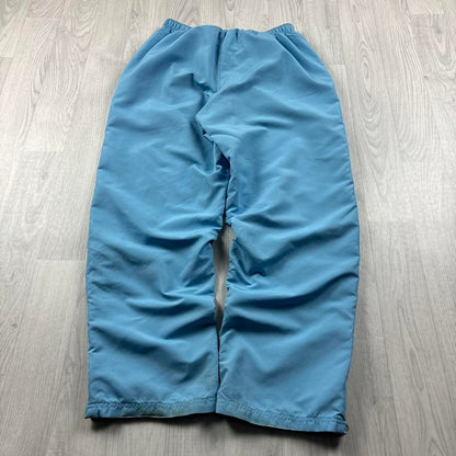 VINTAGE Y2K REEBOK BAGGY TRACKSUIT BOTTOMS BABY BLUE