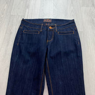 VINTAGE Y2K SEVEN7 LOW RISE FLARED JEANS NAVY