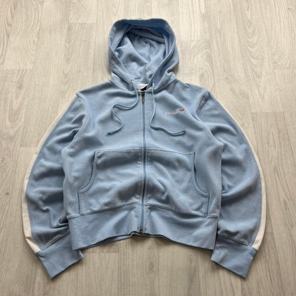 VINTAGE Y2K REEBOK ZIP HOODIE BABY BLUE