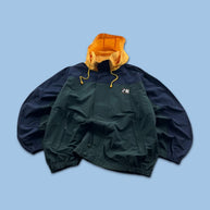 VINTAGE 90s NAUTICA EXPEDITION WINDBREAKER JACKET FOREST GREEN