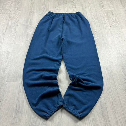 VINTAGE 00s CHAMPION BAGGY COTTON SWEATPANTS BLUE