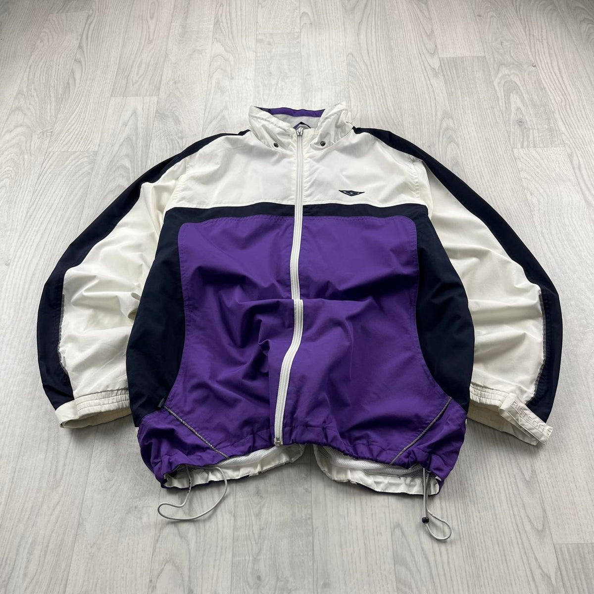 VINTAGE Y2K UMBRO TECHNICAL WINDBREAKER JACKET PURPLE