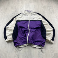 VINTAGE Y2K UMBRO TECHNICAL WINDBREAKER JACKET PURPLE