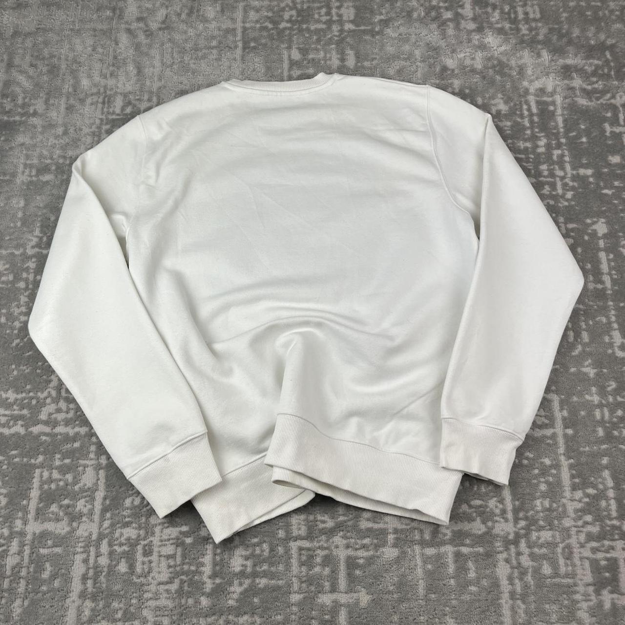 VINTAGE Y2K CARHARTT SPELL OUT SWEATSHIRT WHITE