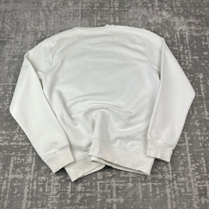 VINTAGE Y2K CARHARTT SPELL OUT SWEATSHIRT WHITE