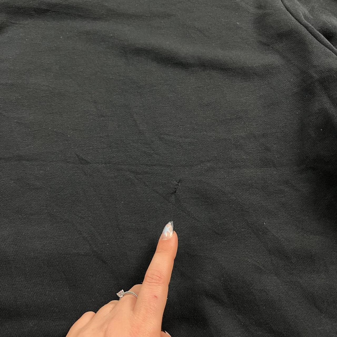 VINTAGE Y2K NIKE GRAPHIC HOODIE BLACK