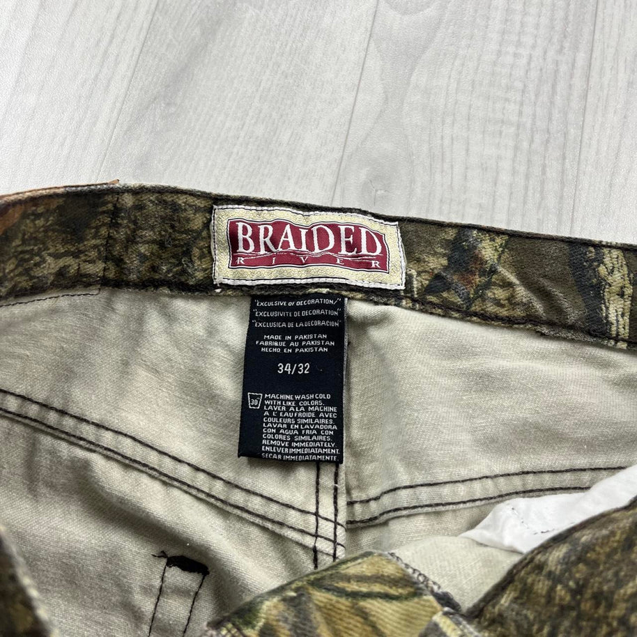 VINTAGE REALTREE BAGGY CAMO TROUSERS