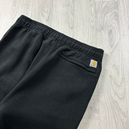 CARHARTT RELAXED COTTON SWEATPANTS BLACK