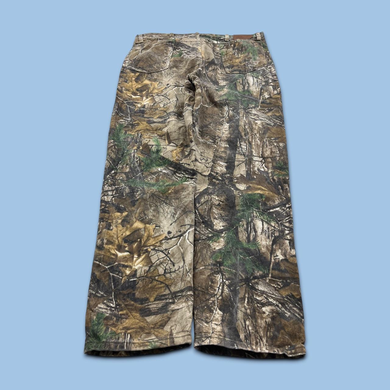 VINTAGE WRANGLER REALTREE BAGGY CAMO TROUSERS