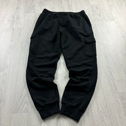 VINTAGE 00s CHAMPION BAGGY COTTON SWEATPANTS BLACK