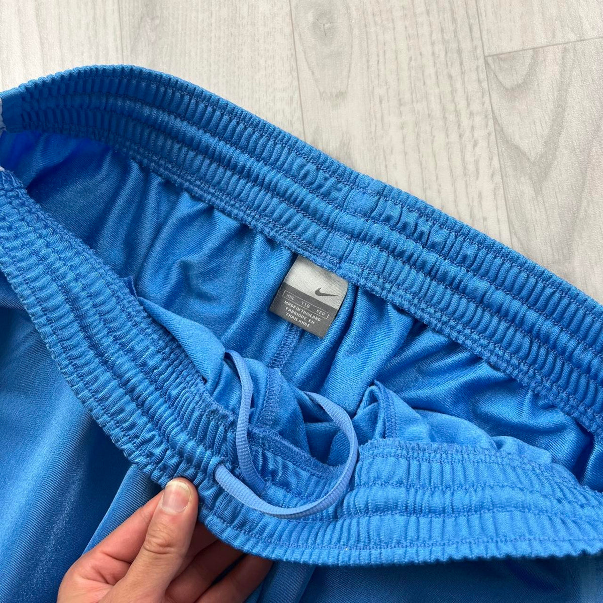 VINTAGE Y2K NIKE BAGGY TRACKSUIT BOTTOMS SKY BLUE