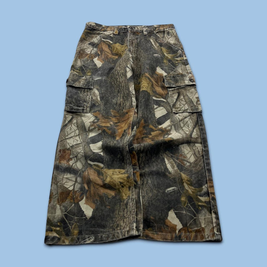 VINTAGE REALTREE BAGGY CAMO CARGO PANTS