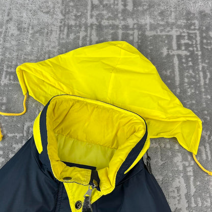 VINTAGE 90s ONEILL PADDED PUFFER SKI JACKET BLUE