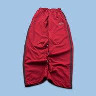 VINTAGE Y2K NIKE LOOSE TRACKSUIT BOTTOMS RED