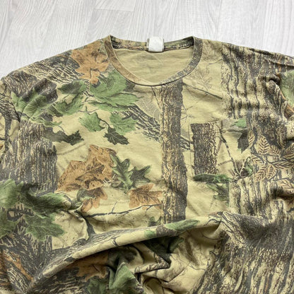 VINTAGE Y2K JERZEES REALTREE LONG SLEEVE T SHIRT CAMO