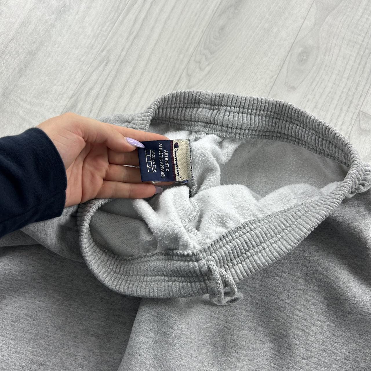 VINTAGE Y2K CHAMPION BAGGY COTTON SWEATPANTS GREY
